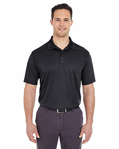 UltraClub Mens Cool & Dry Mesh Pique Polo