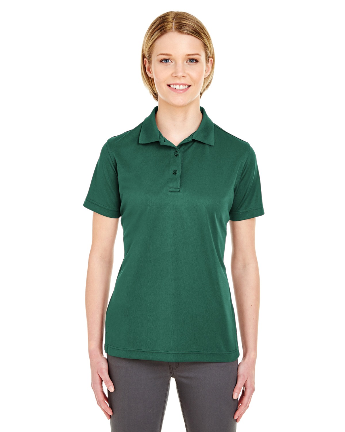 UltraClub Ladies Cool & Dry Mesh Pique Polo