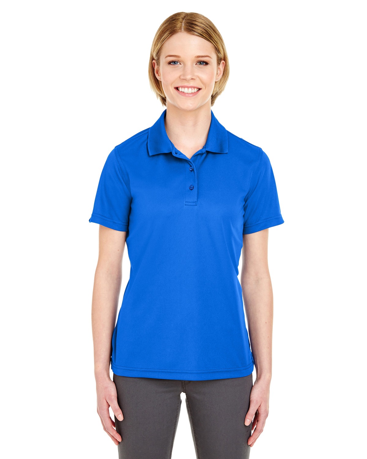 UltraClub Ladies Cool & Dry Mesh Pique Polo