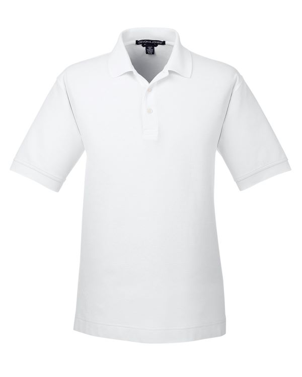 Mens Pima Pique Short-Sleeve Polo
