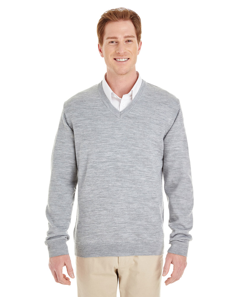 Harriton Mens Pilbloc V-Neck Sweater