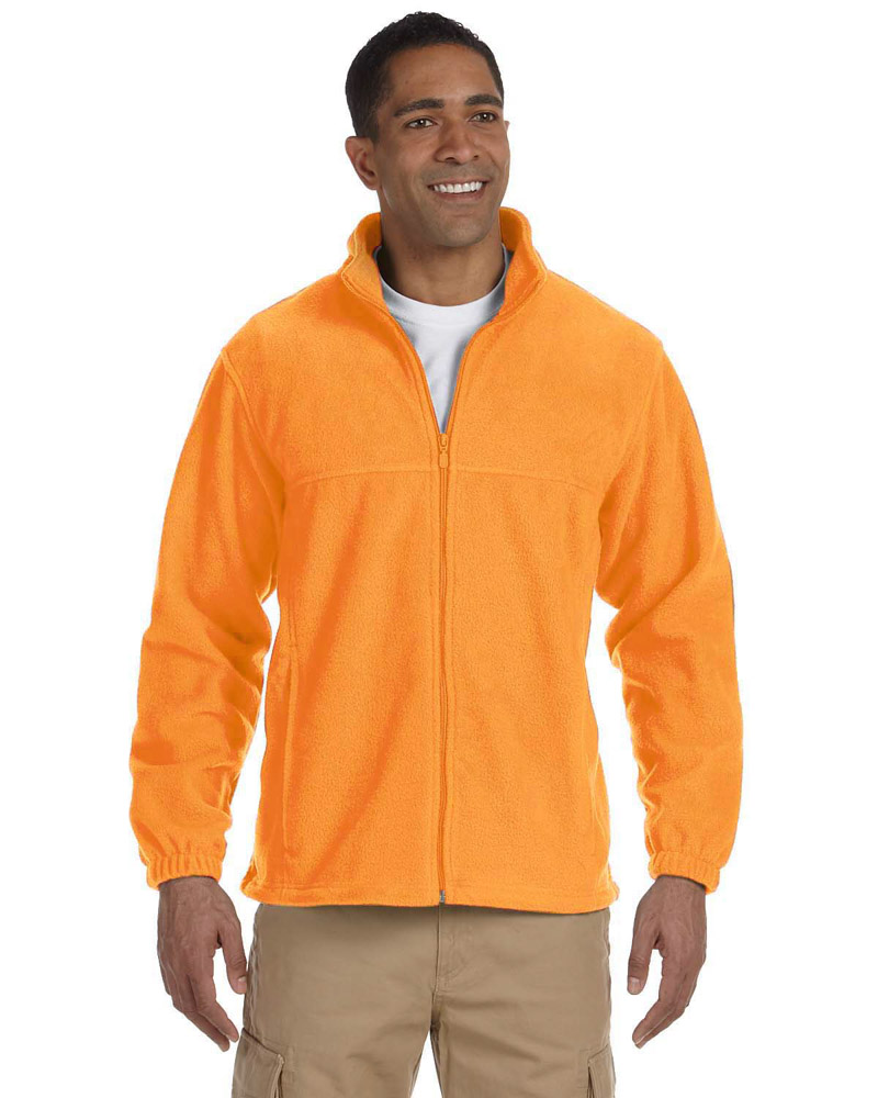 Harriton Mens 8 oz. Full-Zip Fleece