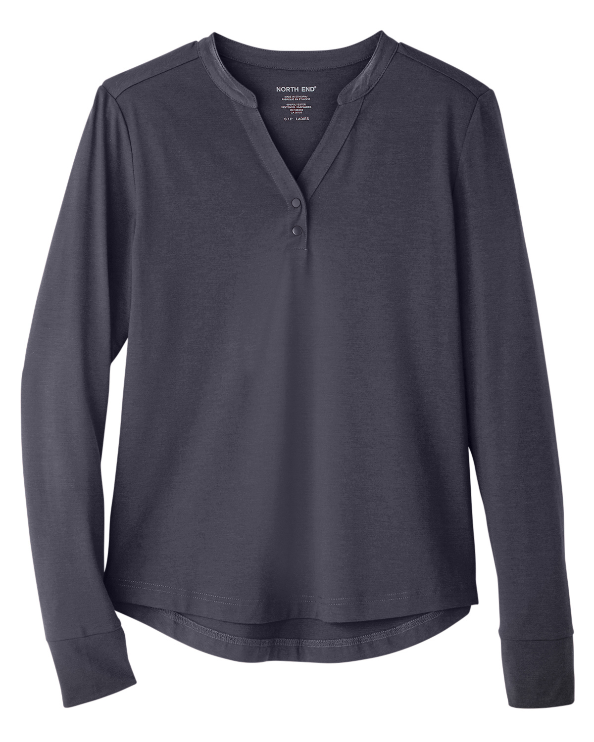 North End Ladies Jaq Snap-Up Stretch Performance Pullover