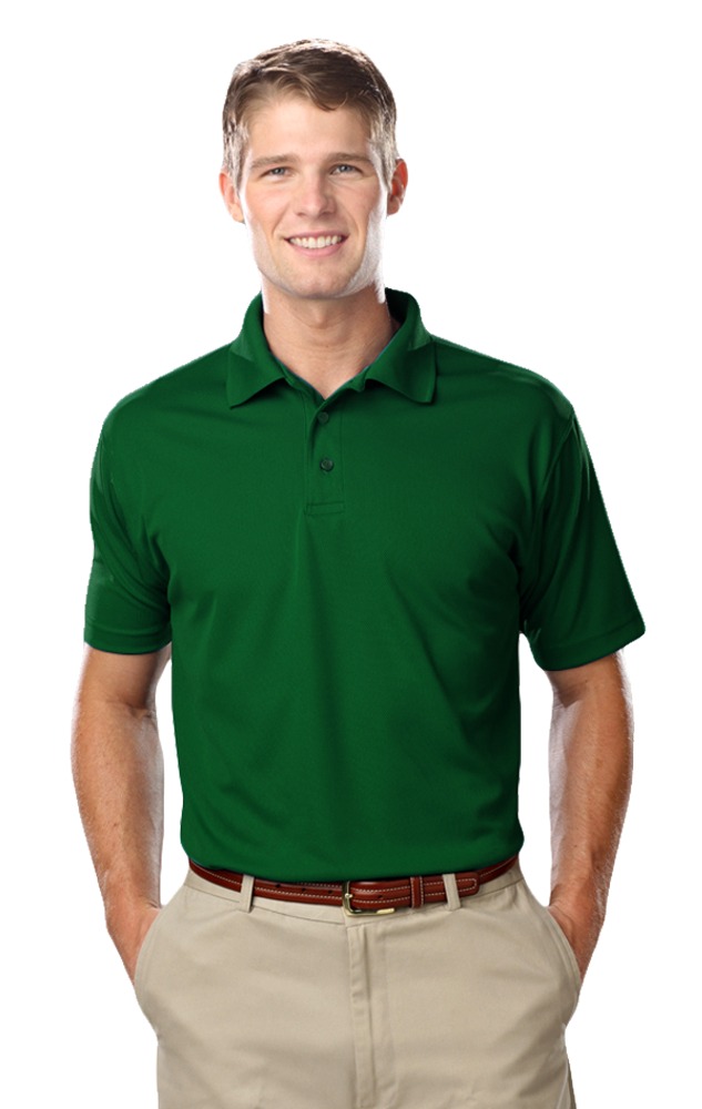 CLEARANCE ITEM Mens Value Moisture Wicking Polo