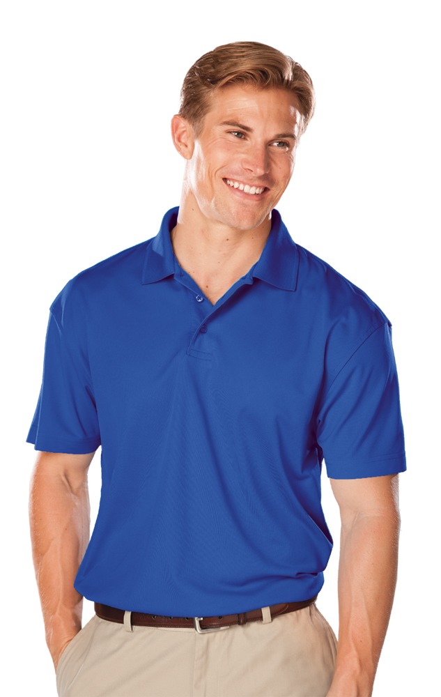 CLEARANCE ITEM Mens Value Moisture Wicking Polo