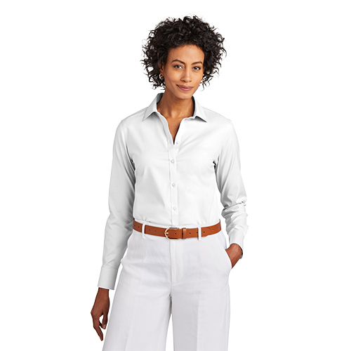 Brooks Brothers® Womens Wrinkle-Free Stretch Pinpoint Shirt