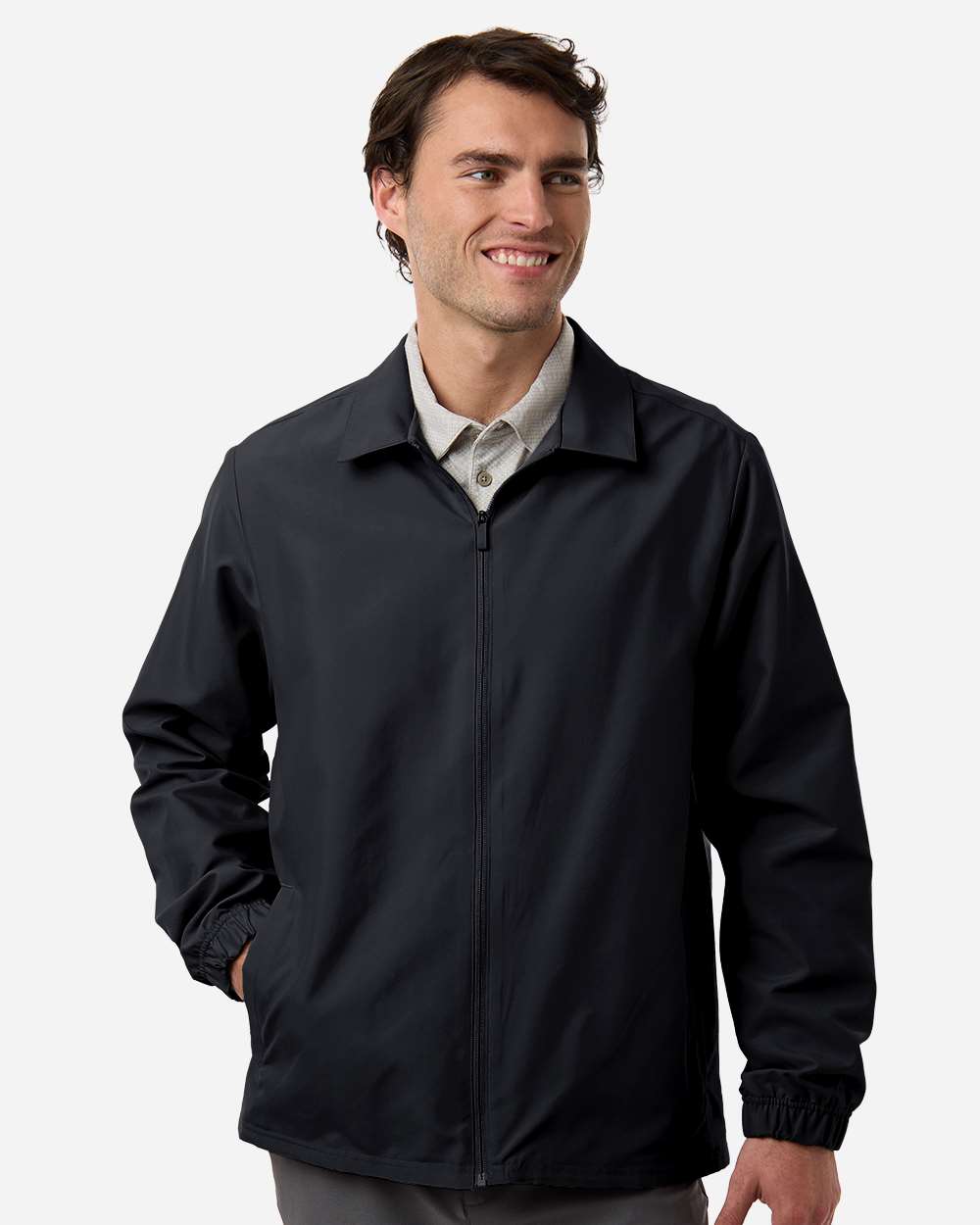 Adidas Men's Lifestyle Full-Zip Jacket
