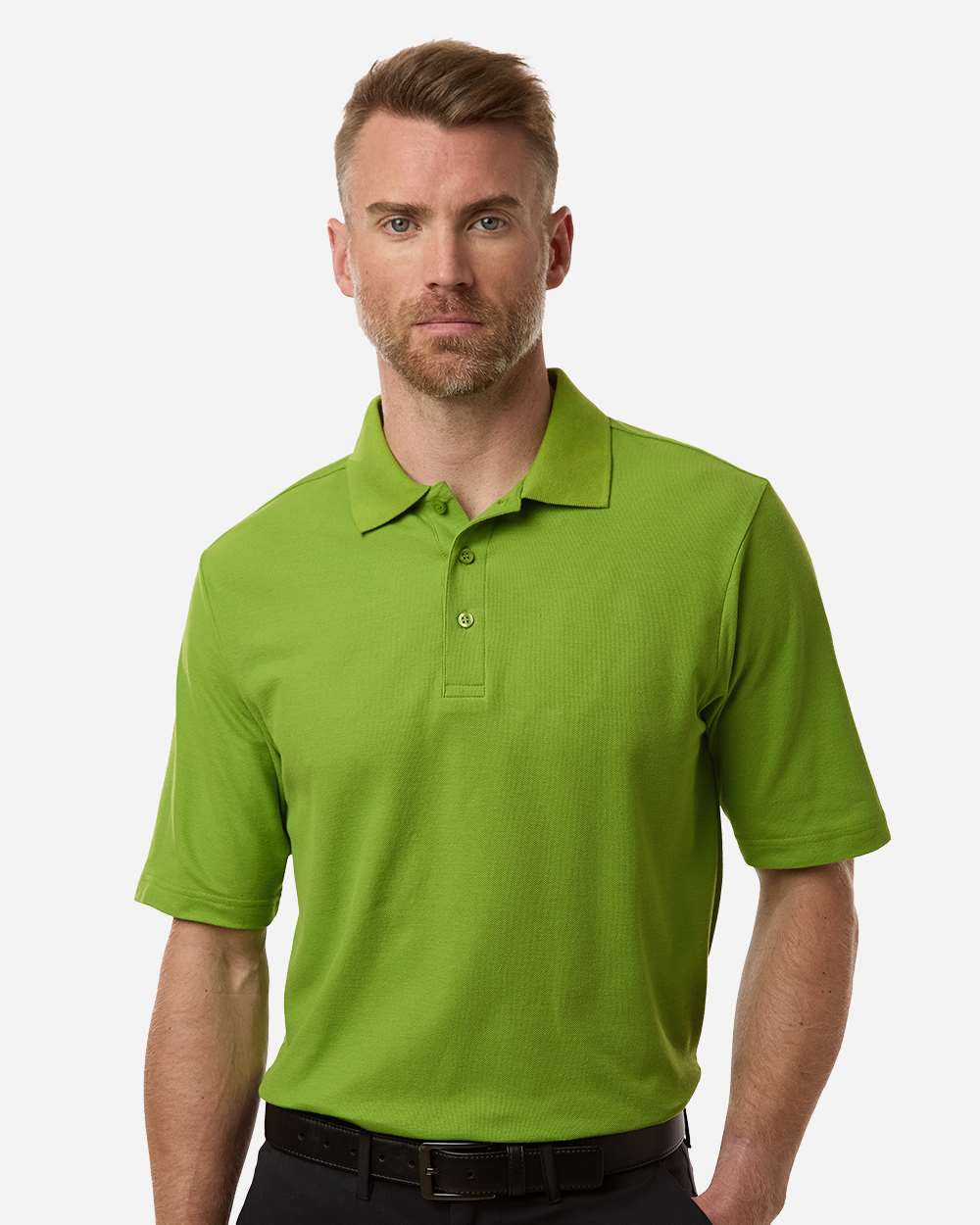 Mens Resolve CVC Performance Pique Polo