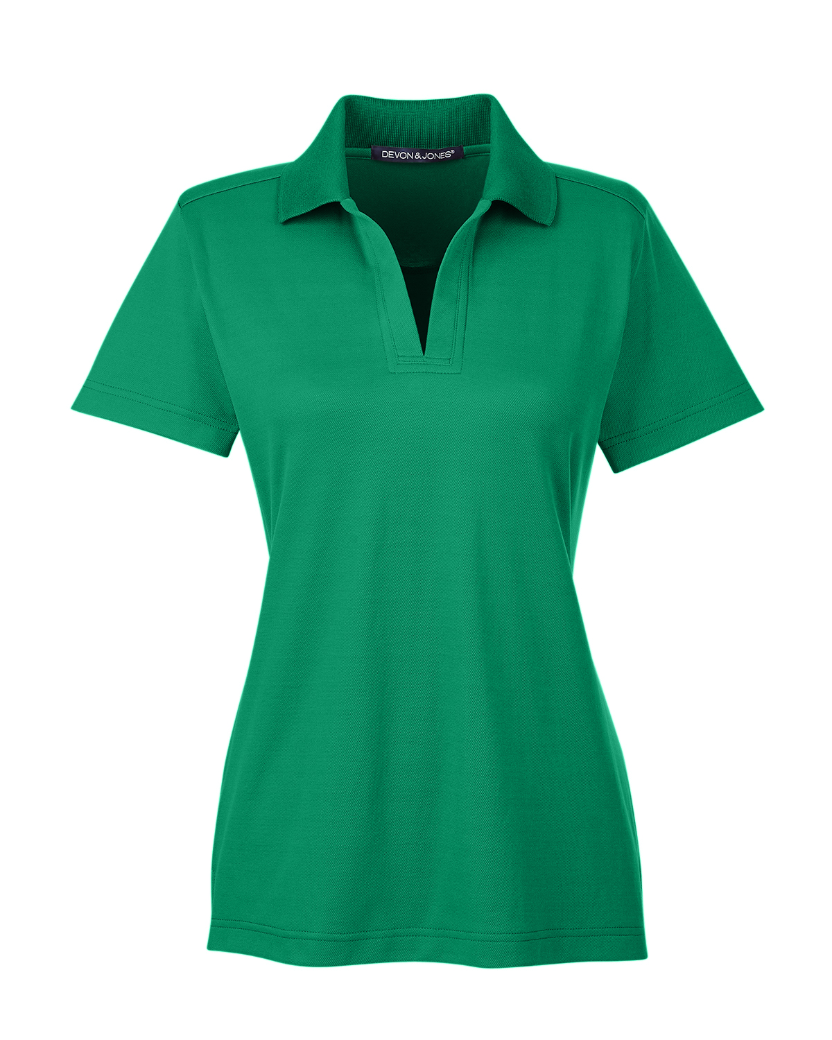 Devon & Jones CrownLux Performance Ladies Plaited Polo